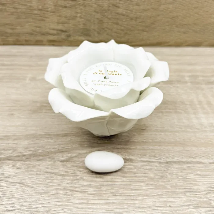 Candela Rosa in Bianco Claraluna - immagine 3