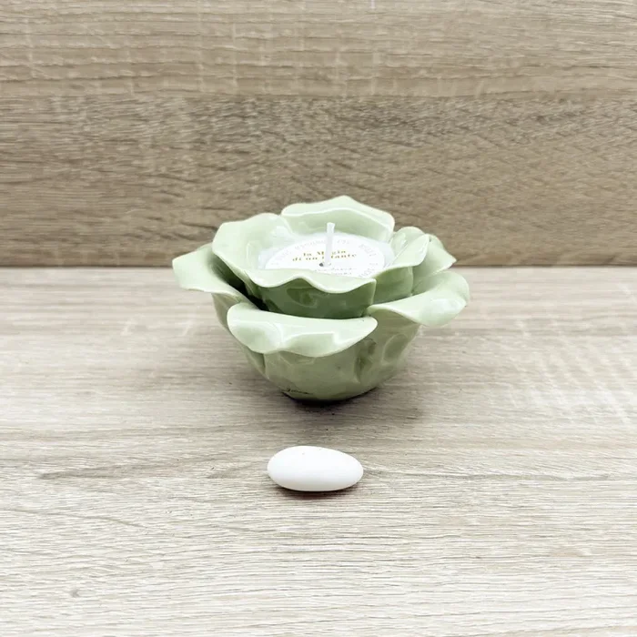 Candela Rosa in Verde Claraluna Moda