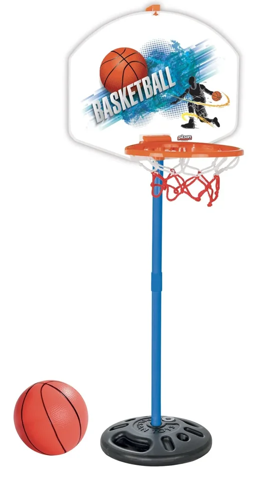 Canestro da Basket per Bambini 42x42x117 cm con Palla Magic Basketball Saldi
