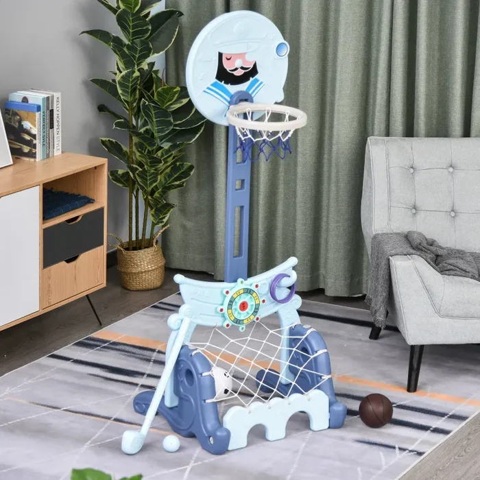 Canestro Golf Calcio Centro Attività 4 in 1 per Bambini Vendita calda online - immagine 2