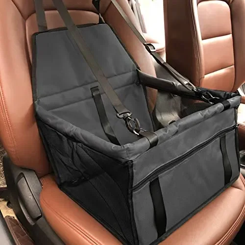Cani Auto posto a sedere Carrier – Car Booster Borsa portatile e Nero - immagine 3
