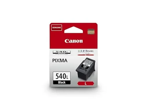 Canon Ink – PG-540L Cartuccia d’inchiostro nera originale a resa elevata per stampanti – Stampa fino a 300 pagine A4 (1 cartuccia) – Compatibile con la stampante PIXMA