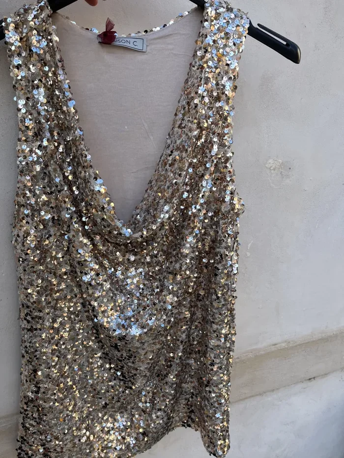 CANOTTA CON PAILETTES