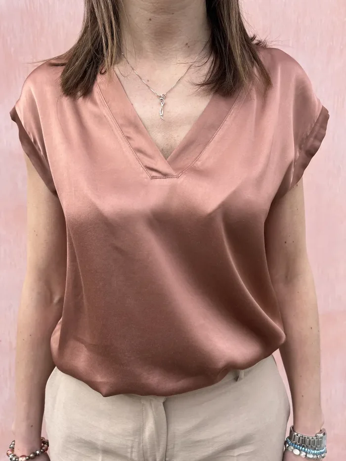 CANOTTA RASATELLO DI VISCOSA SCOLLO V