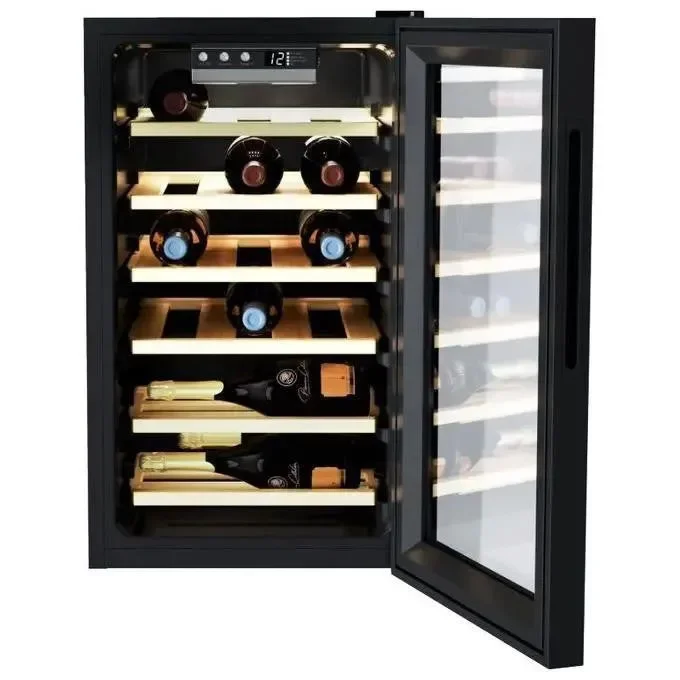 Cantinetta Vino Candy CWC 021 ELSP/NF Libera Installazione Nero 21 Bottiglie - immagine 3