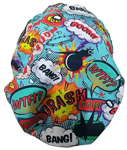 Cappello di sala operatoria BOOM, per capelli lunghi, chirurgia, dentista,… Saldi - immagine 3