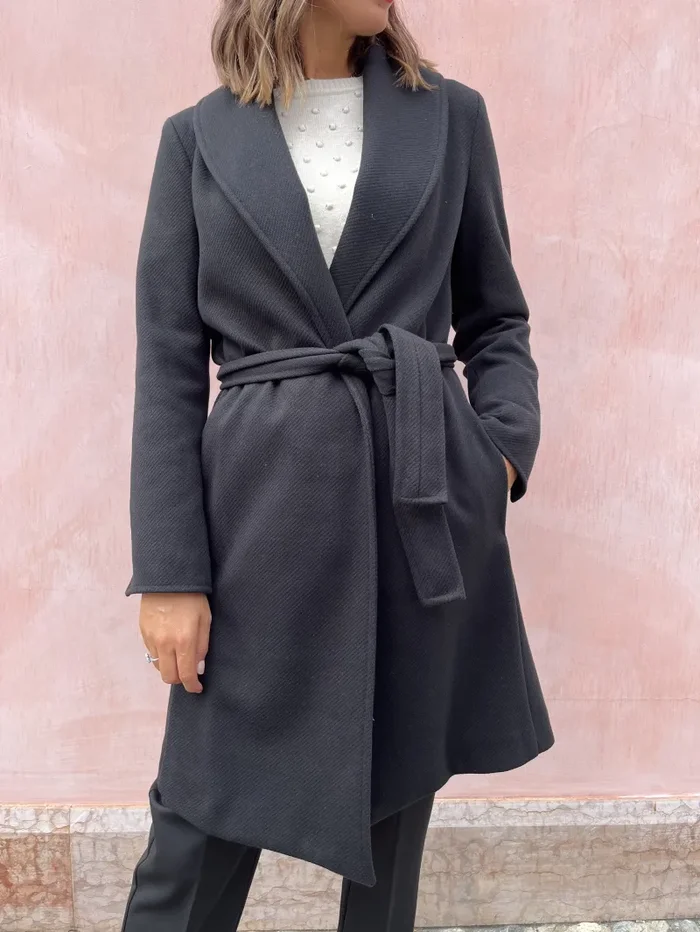 CAPPOTTO CON CINTURA MW564625 - immagine 3