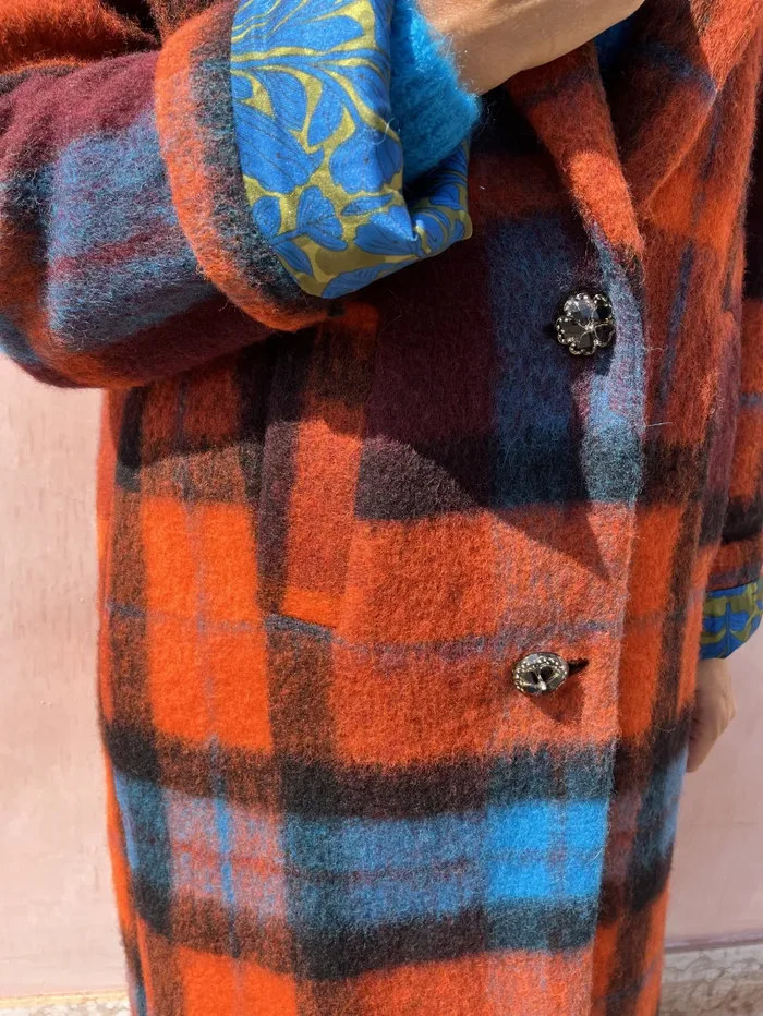 CAPPOTTO LANA QUADRI - immagine 3