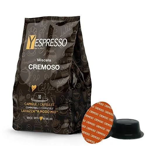 Capsule LAVAZZA A MODO MIO compatibili (CREMOSO, 100 CAPSULE)