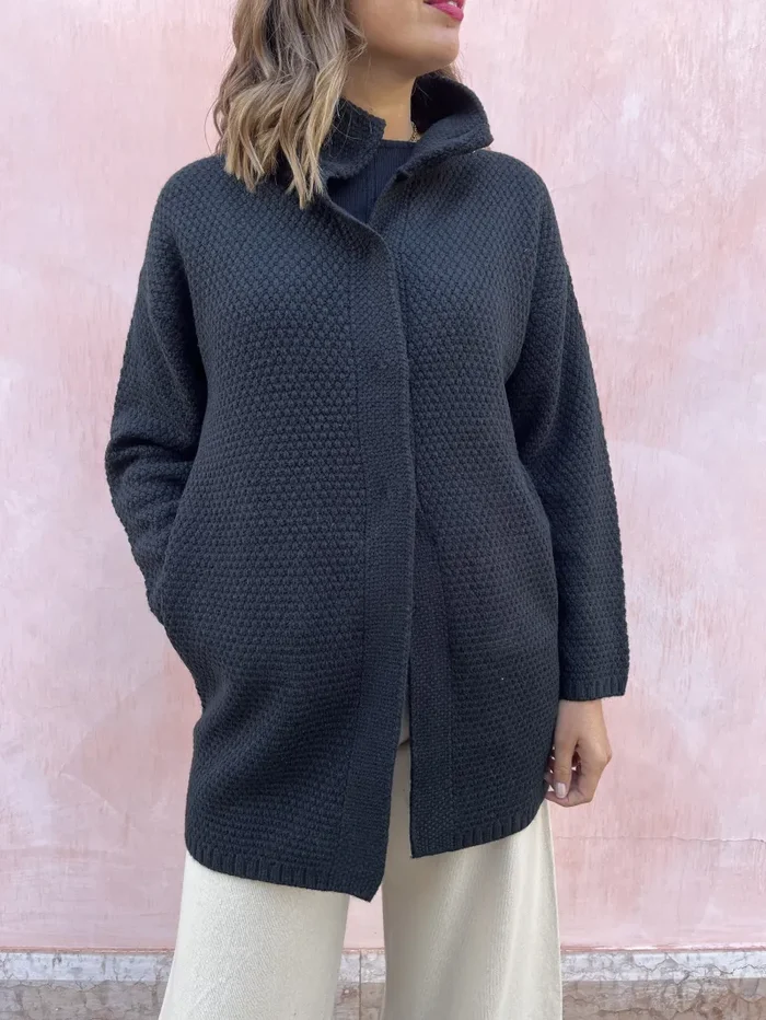 CARDIGAN PUNTO RISO - immagine 2