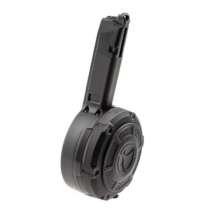 Caricatore Drum a Gas da 350 colpi per pistola AAP01 – Action Army