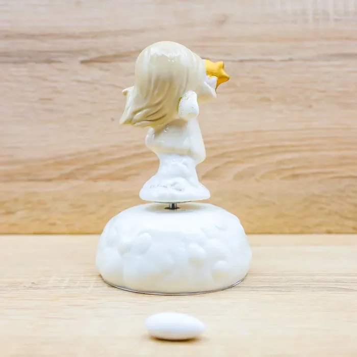 Carillon Angioletto Femmina con Stella Oro Claraluna - immagine 3