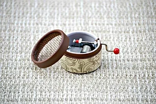 Carillón manovella color ciocciolato con la melodia di Stand by me. Ideale… In saldo - immagine 2