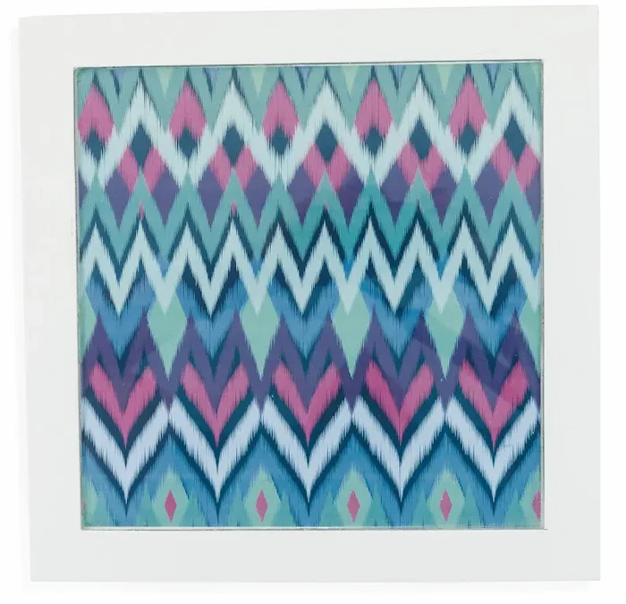 Carrello da Cucina Salvaspazio 37x37x76 cm 3 Ceste in Legno Soriani Zig Zag Bianco - immagine 3