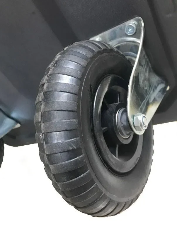 Carrello Pieghevole da Trasporto 350 Kg in Lamiera Tosini Grigio e Nero In saldo - immagine 3