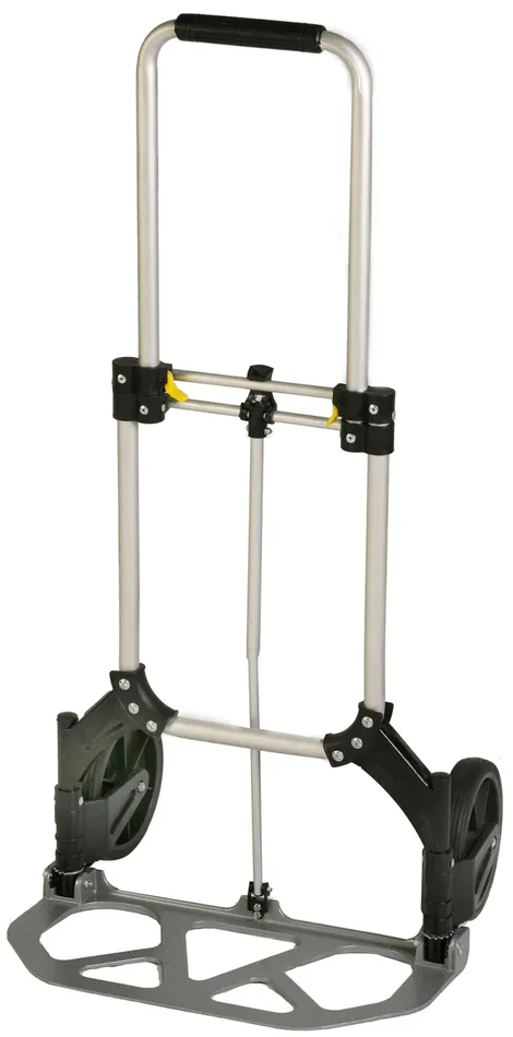 Carrello Pieghevole Portapacchi 80 Kg in Alluminio Tosini Carrellino Silver Vendita online - immagine 2