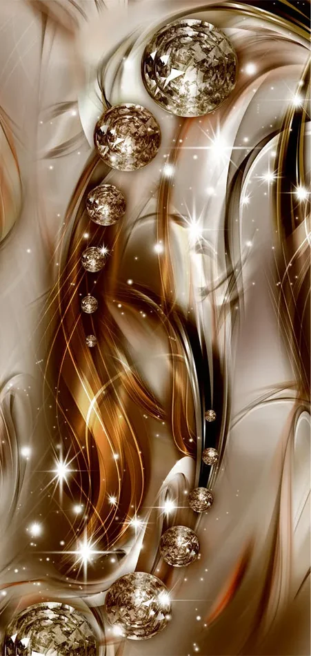 Carta Da Parati Fotomurale Per Porta – Abstraction I 90x210cm Erroi In saldo - immagine 2