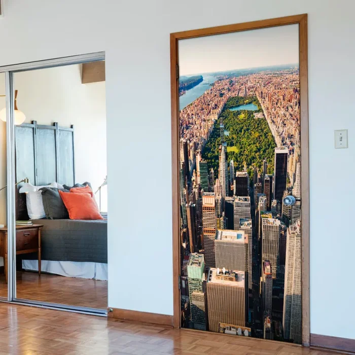 Carta Da Parati Fotomurale Per Porta – Central Park 90x210cm Erroi