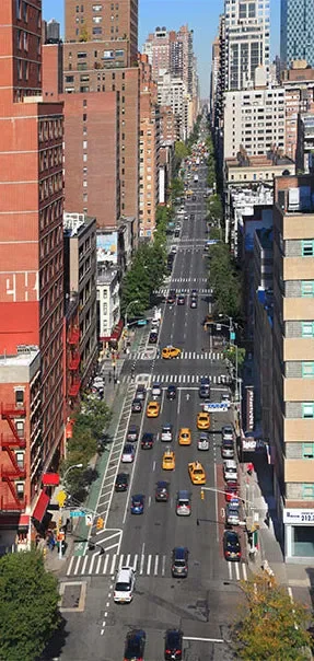 Carta Da Parati Fotomurale Per Porta – City Life 90x210cm Erroi - immagine 2