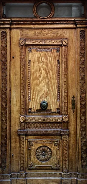 Carta Da Parati Fotomurale Per Porta – Medieval Entrance 80x210cm Erroi Vendita online - immagine 2