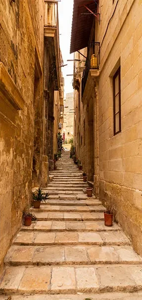 Carta Da Parati Fotomurale Per Porta – Narrow Alley I 100x210cm Erroi Fornitura - immagine 2