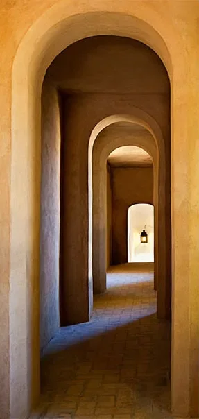 Carta Da Parati Fotomurale Per Porta – Old Monastery 70x210cm Erroi - immagine 2