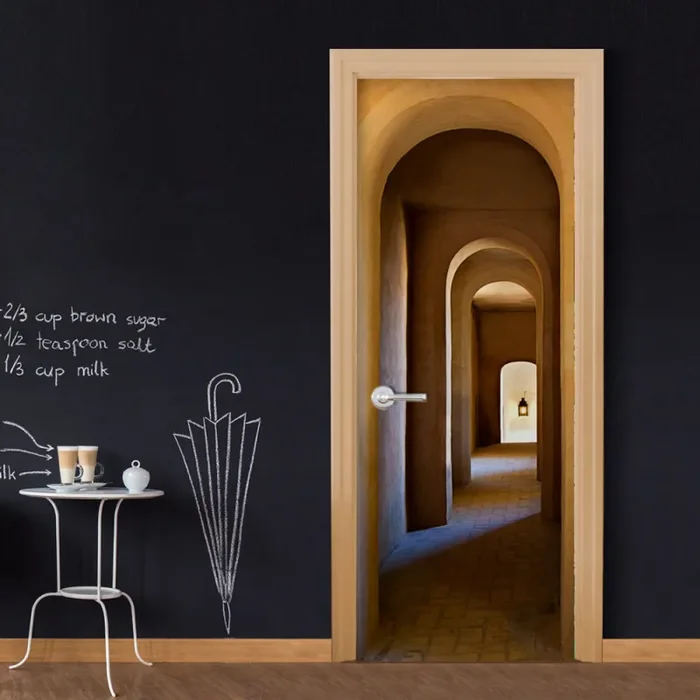 Carta Da Parati Fotomurale Per Porta – Old Monastery 90x210cm Erroi Vendita online