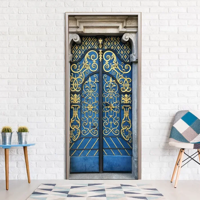 Carta Da Parati Fotomurale Per Porta – Royal Gate 100x210cm Erroi
