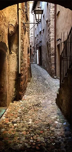 Carta Da Parati Fotomurale Per Porta – Stony City 100x210cm Erroi - immagine 2