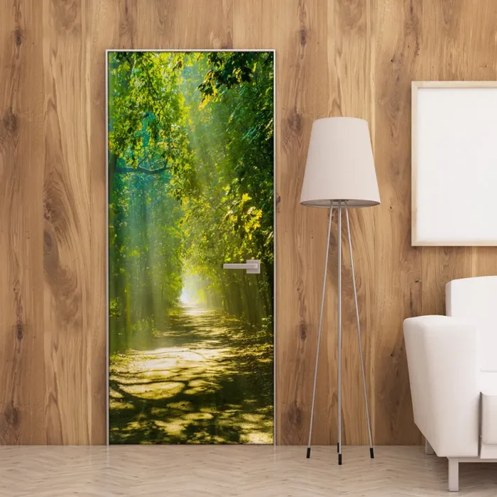 Carta Da Parati Fotomurale Per Porta – Sunny Avenue 90x210cm Erroi