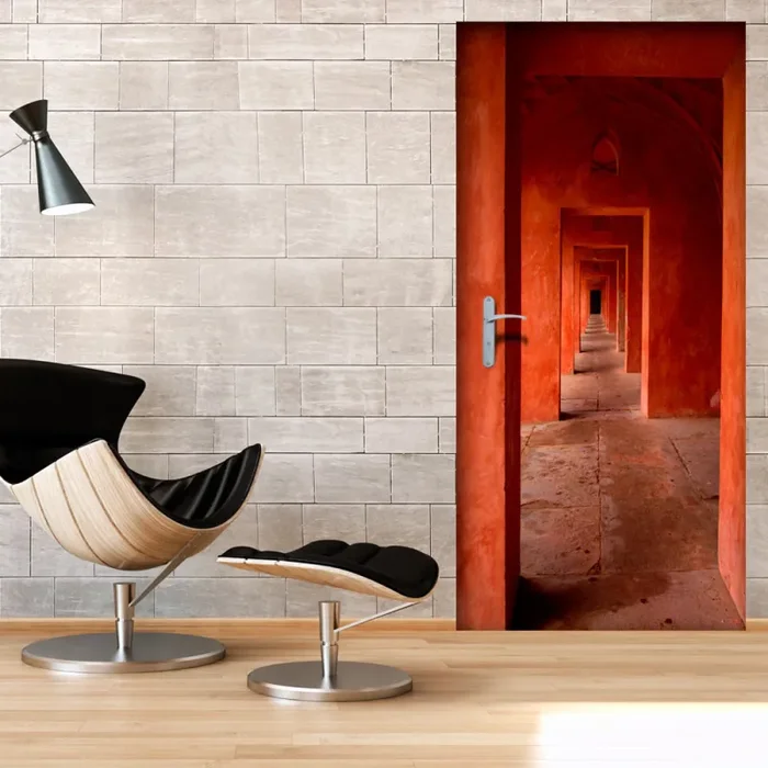 Carta Da Parati Fotomurale Per Porta – Tunel I 80x210cm Erroi Fornitura