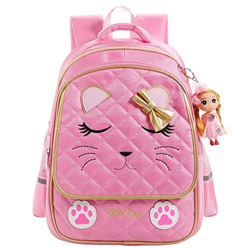 Cartella Scuola Ragazza,Zaino per ragazze scuola L, A-rosa In saldo