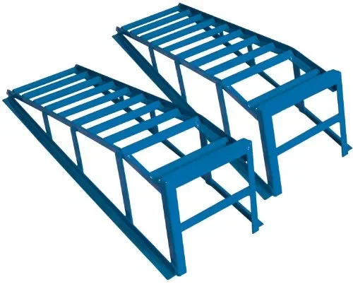 Cartrend 50156 Set Rampe di Salita per pneumatici fino a 225 mm larghezza