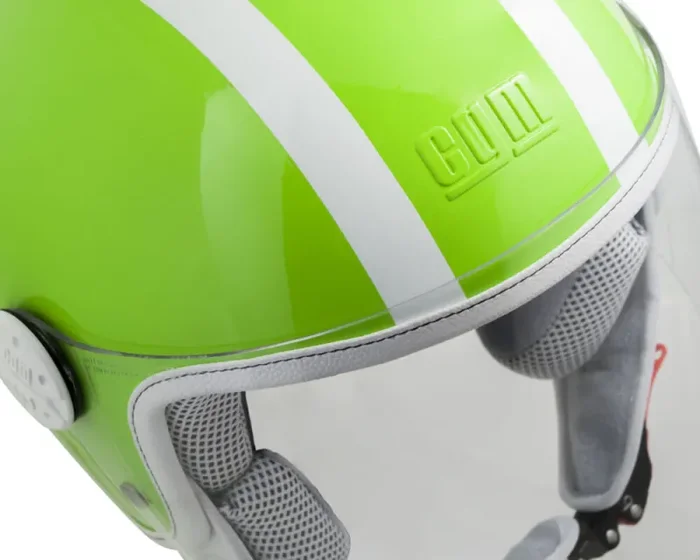 Casco Demi-Jet per Bambini Visiera Lunga CGM Tampa 206L Verde - immagine 3