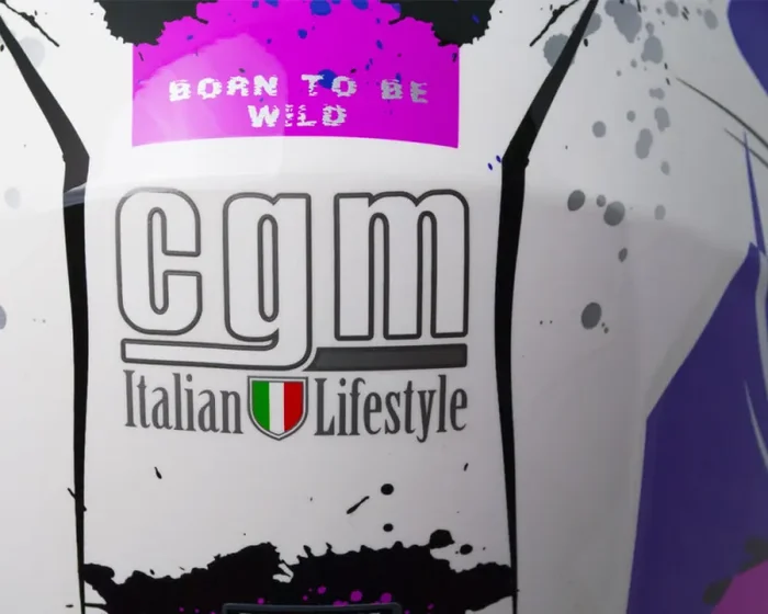 Casco Integrale per Bambini Visiera Lunga CGM Wild 215G Bianco - immagine 2