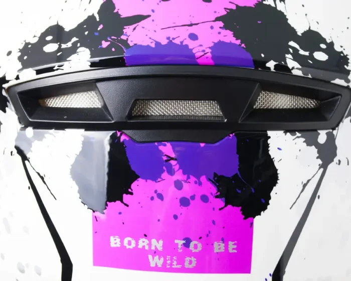 Casco Integrale per Bambini Visiera Lunga CGM Wild 215G Bianco - immagine 3