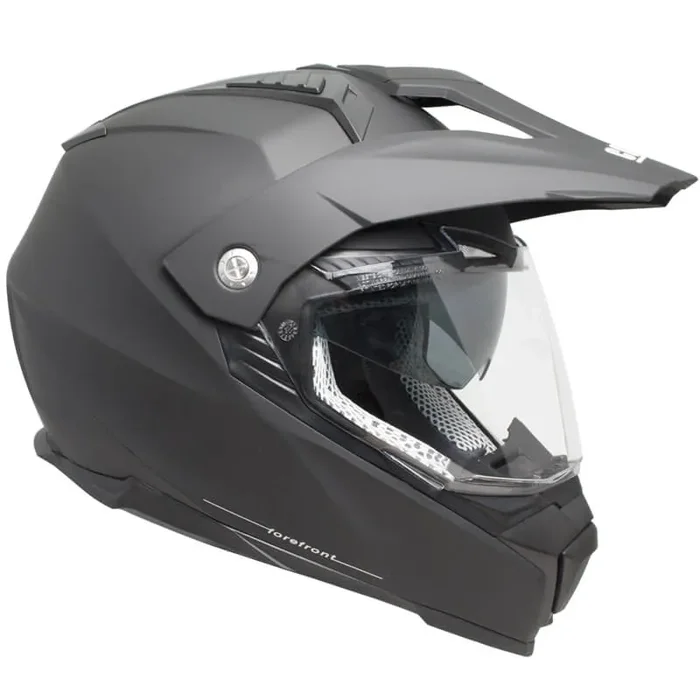 Casco Integrale per Moto Cross con Frontino CGM Forefront 606A Nero Opaco Online