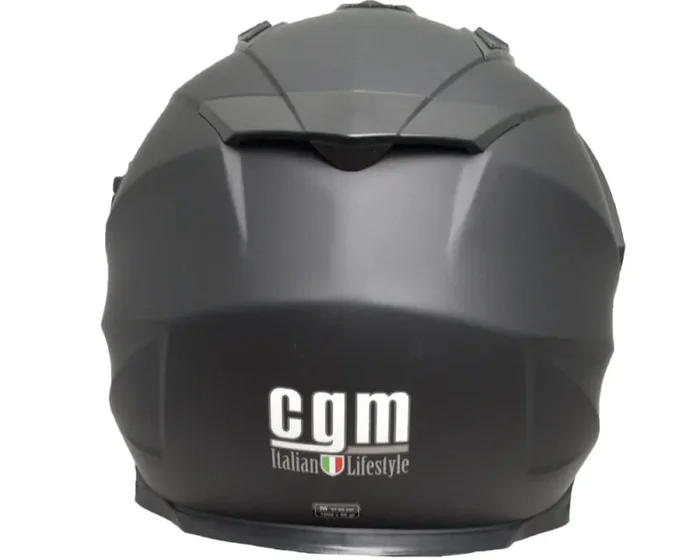 Casco Integrale per Moto Cross con Frontino CGM Forefront 606A Nero Opaco Varie Misure - immagine 2