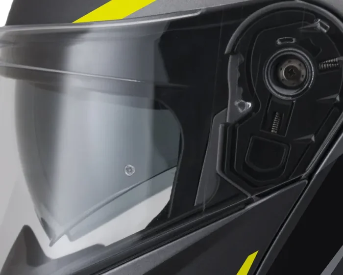 Casco Integrale per Scooter Visiera Lunga CGM Dresda 508G Giallo Fluo Opaco Varie Misure - immagine 2