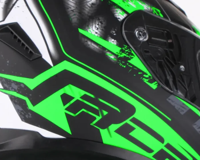 Casco Integrale per Scooter Visiera Lunga CGM Jerez 307G Verde Fluo Opaco Varie Misure Online - immagine 3