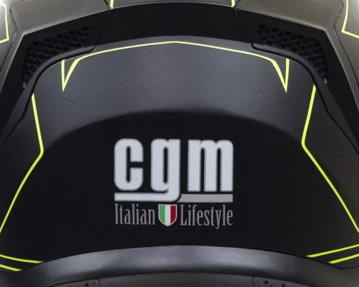 Casco Integrale per Scooter Visiera Lunga CGM Kyoto 506G Nero Opaco Varie Misure - immagine 3