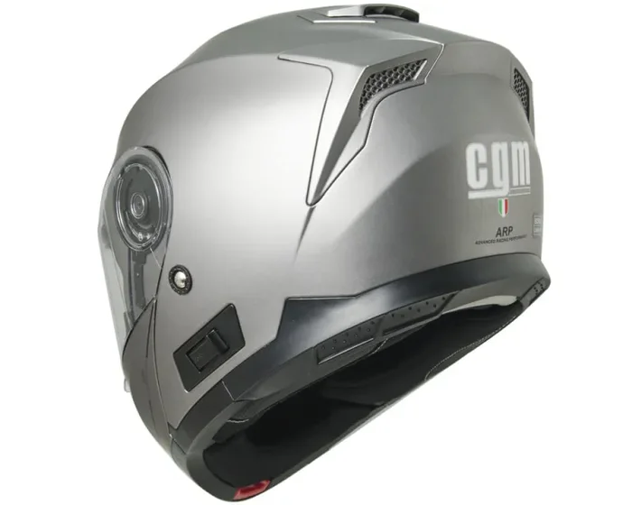 Casco Integrale per Scooter Visiera Lunga CGM Osaka 506A Titanium Opaco Varie Misure - immagine 2