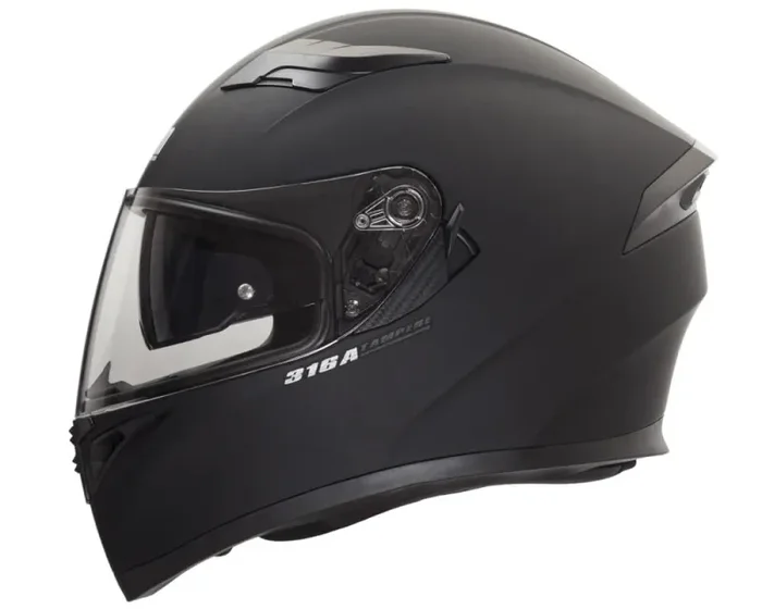 Casco Integrale per Scooter Visiera Lunga CGM Tampere Mono 316A Nero Opaco Varie Misure - immagine 2
