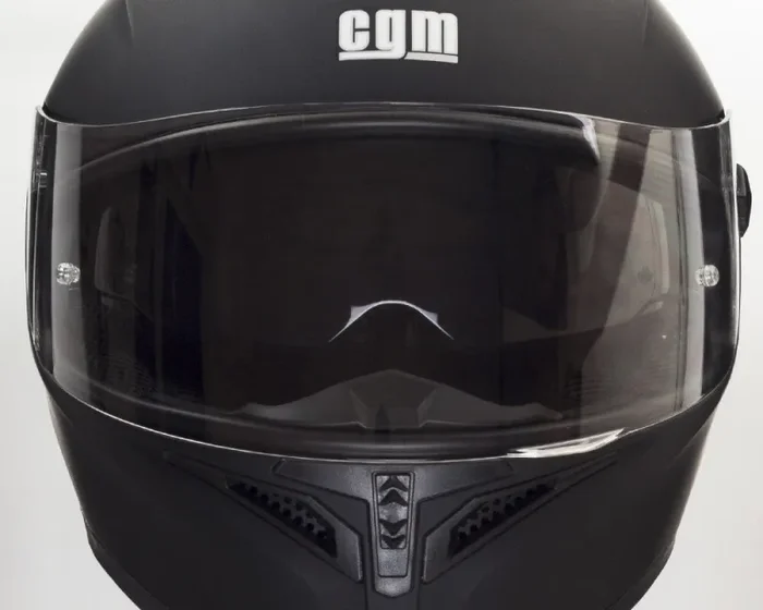 Casco Integrale per Scooter Visiera Lunga CGM Tampere Mono 316A Nero Opaco Varie Misure - immagine 3