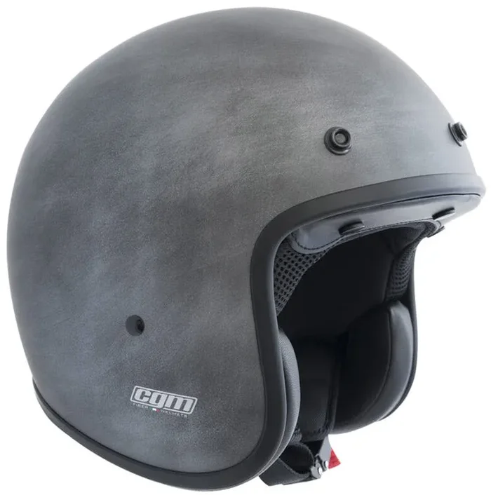 Casco Jet per Scooter CGM Challenge 170W Grigio Opaco Varie Misure