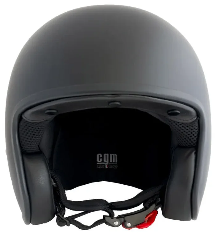 Casco Jet per Scooter CGM Evoke 170A Nero Opaco Varie Misure Fornitura - immagine 2