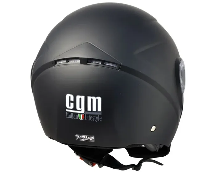 Casco Jet per Scooter Visiera Lunga CGM Caribe 131A Nero Opaco Vendita calda online - immagine 2