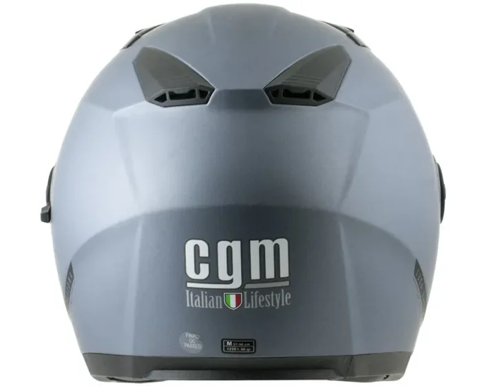 Casco Jet per Scooter Visiera Lunga CGM Daytona 130A Grigio Opaco - immagine 2