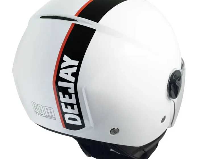 Casco Jet per Scooter Visiera Lunga CGM Deejay 107DJ2 Bianco - immagine 2