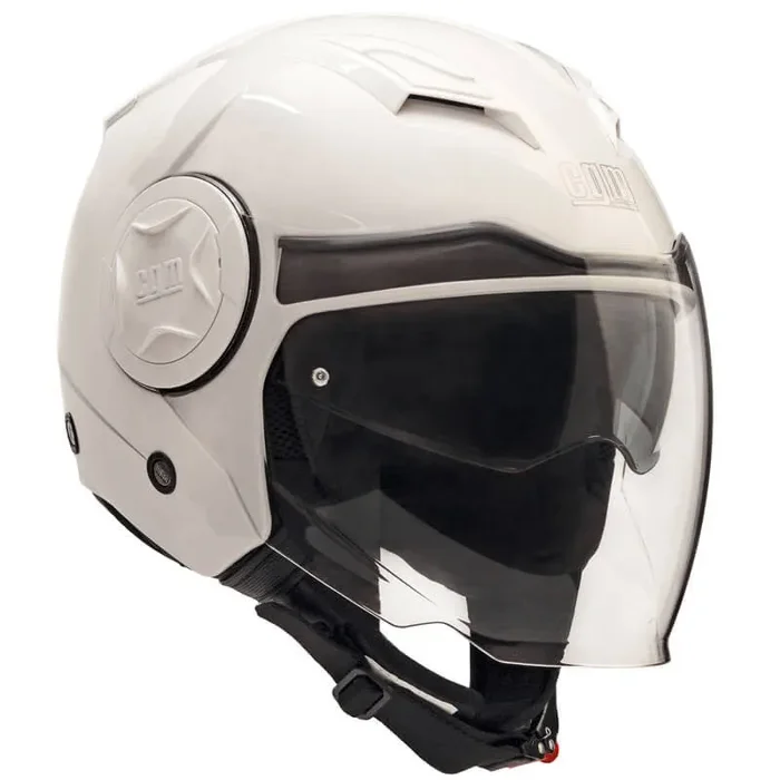 Casco Jet per Scooter Visiera Lunga CGM Illinois 129A Bianco Varie Misure Online ora